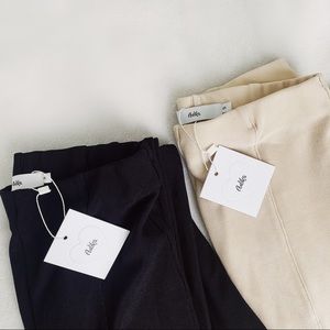 Adika front-slit pants